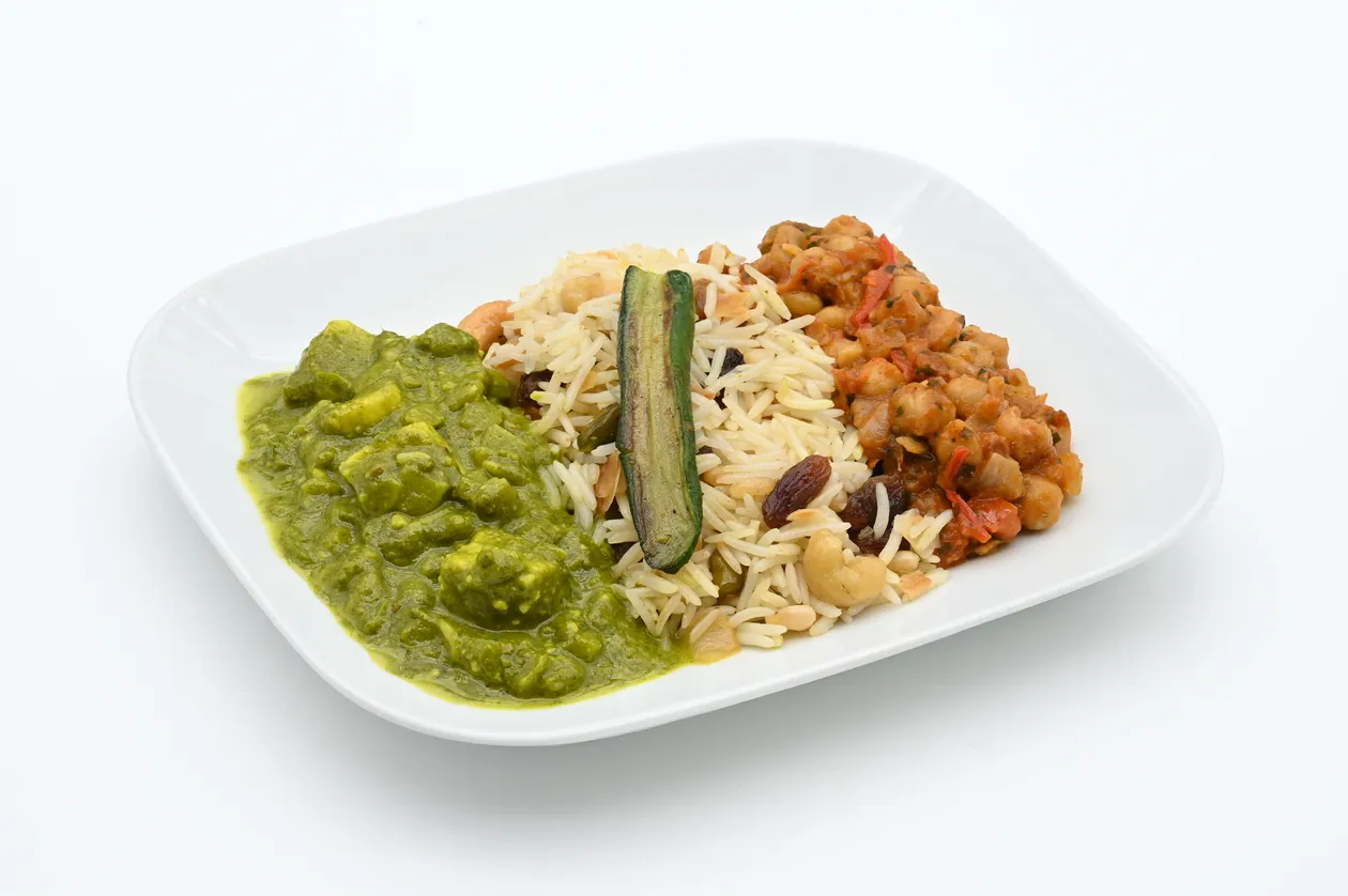 Palak Paneer Chana Masala